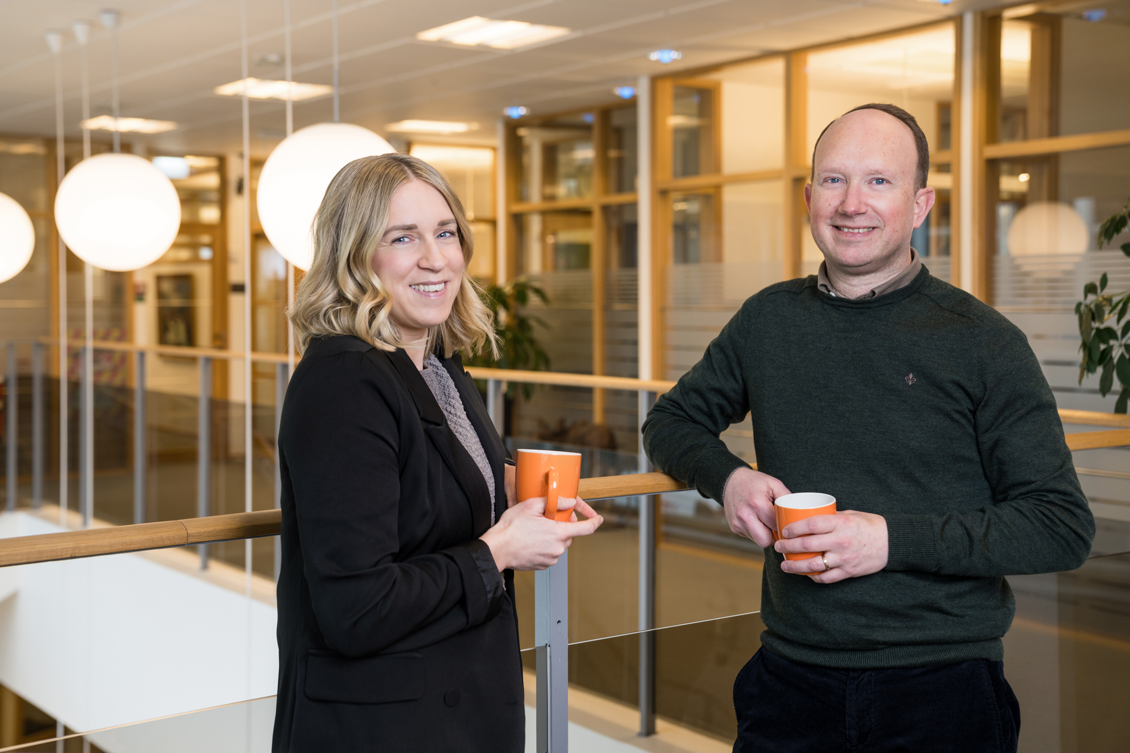 Företagsrådgivare Pål och Teresia